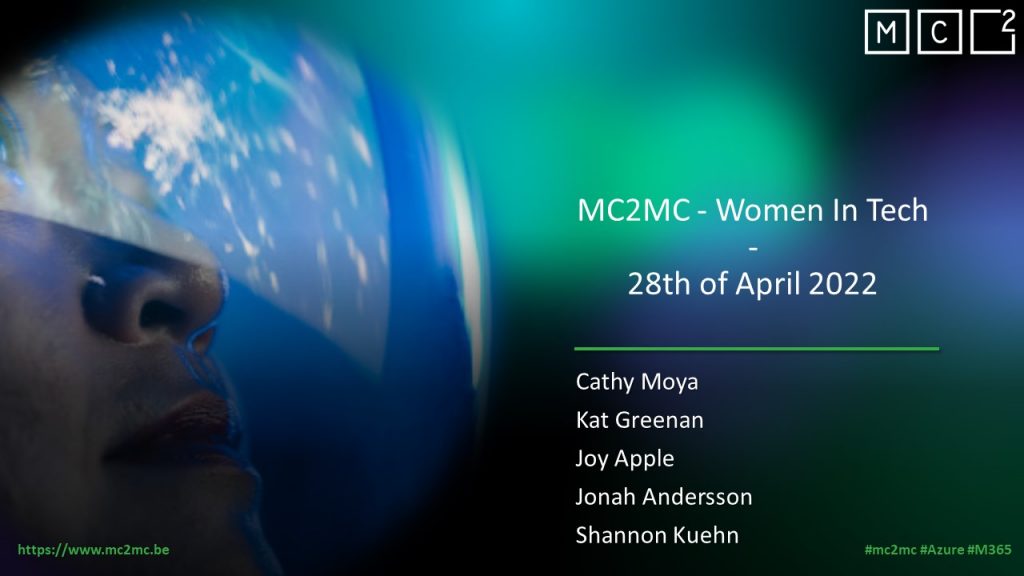 MC2MC Women In Tech April Evening